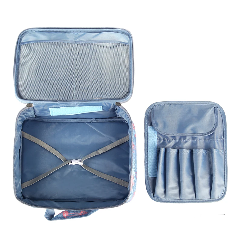 

Travel Girl Makeup Box Cosmetic Bags Women's Trip Storage Organizer Wash Toiletry Lipstick Eyelash Brush Pouch Case Accessories
