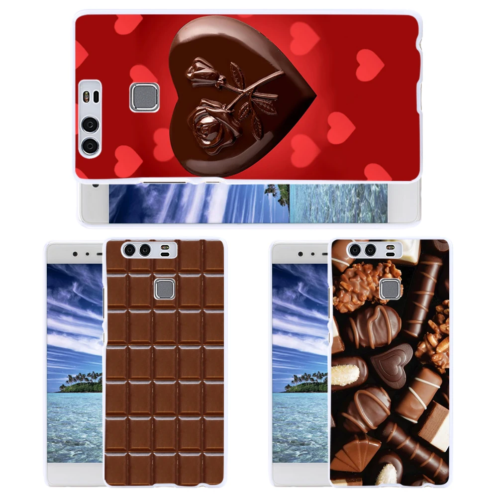 Chocolate Print Phone Protective Case Cover for Huawei P9 Mate 8 Xiaomi Note 2 | Мобильные телефоны и аксессуары