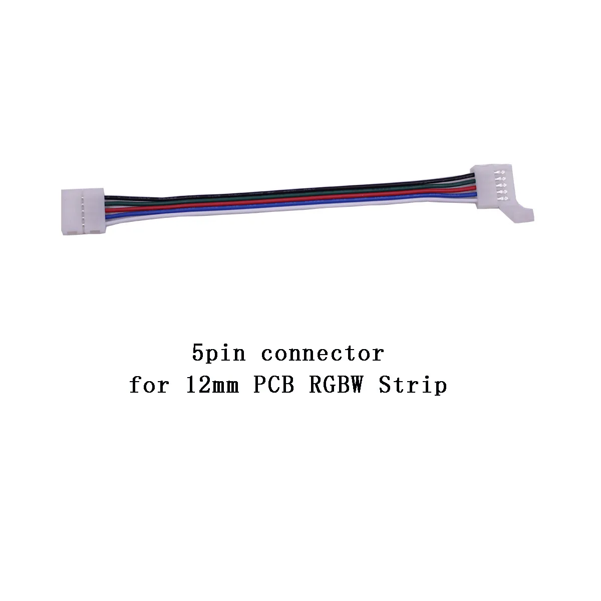 5pin 12mm 2pin 3pin 4pin 5pin 6pin светодиодные провода разъем электронный разъем провода кабель для светодиодные ленты светильник ленты белый cct RGB RGBCCT - Цвет: 5pin 12mm