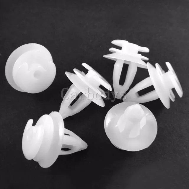 

FOR BMW E39 DOOR TRIM PANEL PLASTIC CLIPS X10-WHITE
