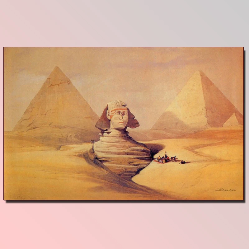 Новинка 2019 алмазная картина Giza пирамиды и сфинкс Декор для дома вышивка подарок
