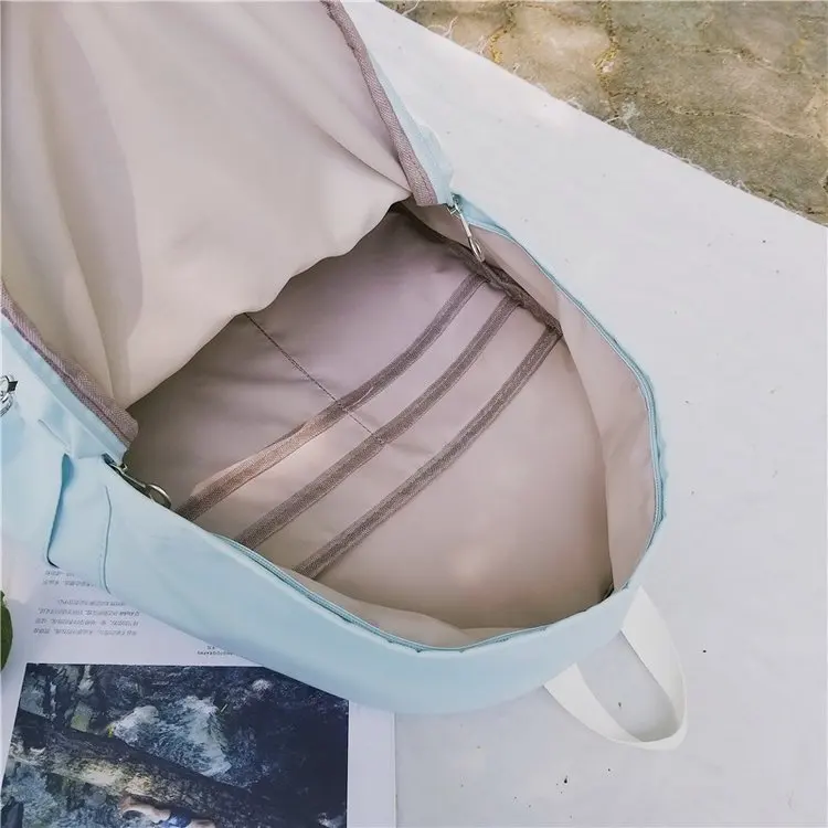 Женский тканевый рюкзак с большой вместительностью для ноутбука школьные сумки