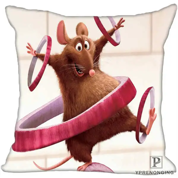 Square Pillowcases Изготовленная на заказ декоративная наволочка raatouille аудио квадратная Наволочка на молнии 35X35,40x40,45x45 см(одна сторона) 80527-21-05 - Цвет: Square Pillowcases