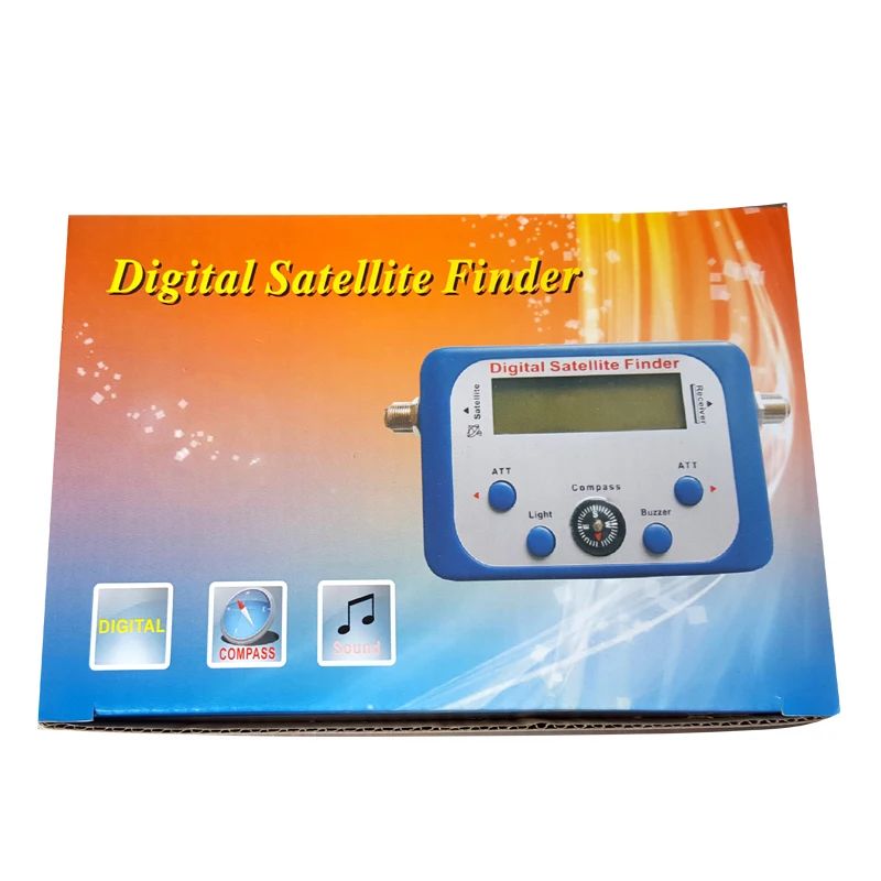 Displaying Satellite Finder SF-95DR Meter TV Signal Finder SF95DR Sat Decoder Satlink receptor