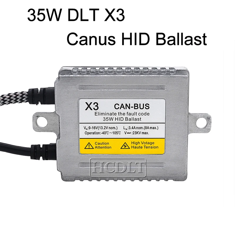 HCDLT AC 35W Xenon Canbus HID Ballast For Car Light Conversion Kit DLT X3 Error Free EMC Slim Reactor | Автомобили и мотоциклы