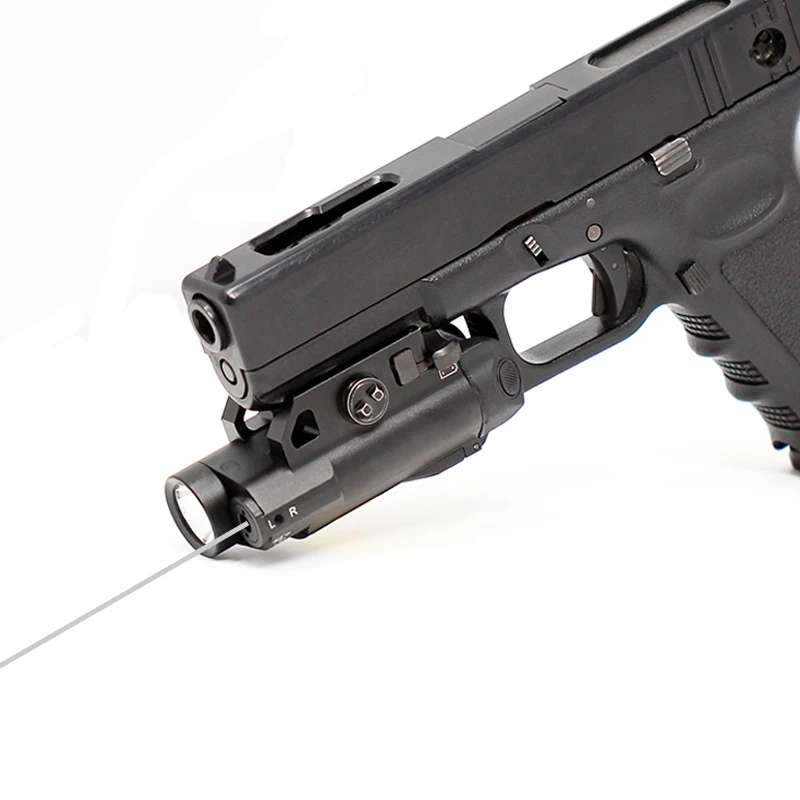 Drop shipping Guns and weapons IR laser sight and LED tactical flashlight combo for hunting - Цвет: laser light combo