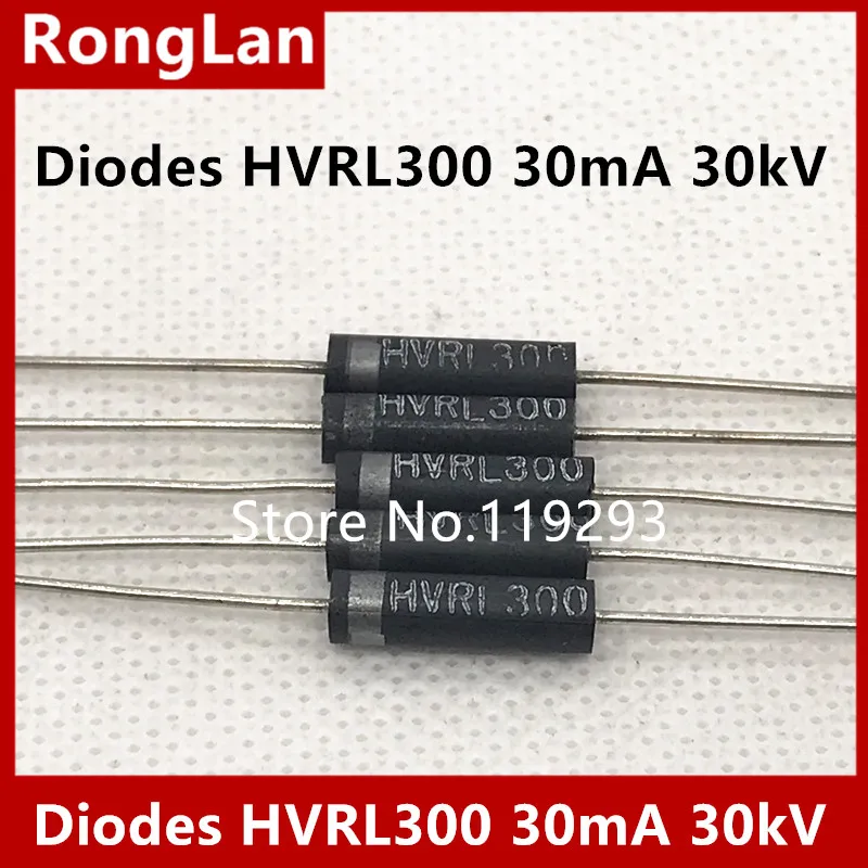 

[BELLA] high voltage high voltage diodes HVRL300 30mA 30kV high voltage silicon stack 15X4.2MM--50pcs/lot