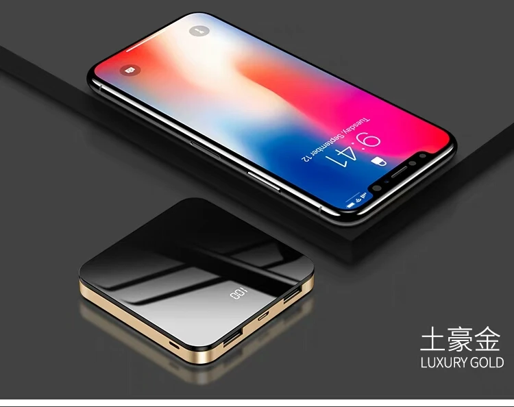 Mi ni power Bank 10000 мАч для iPhone X Xs Max портативный внешний аккумулятор power bank для samsung HUAWEI S9 S8 Note9 Xiaomi mi 9
