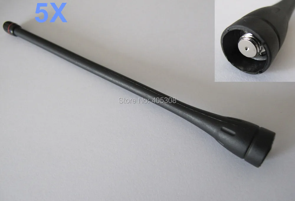5X UHF Антенна для FA SC57U ICOM IC F4GS F4GT F40GS F40GT F43GS F43GT F4021 F4001 F4011 F4101D|uhf antenna|antenna for icomantenna icom |