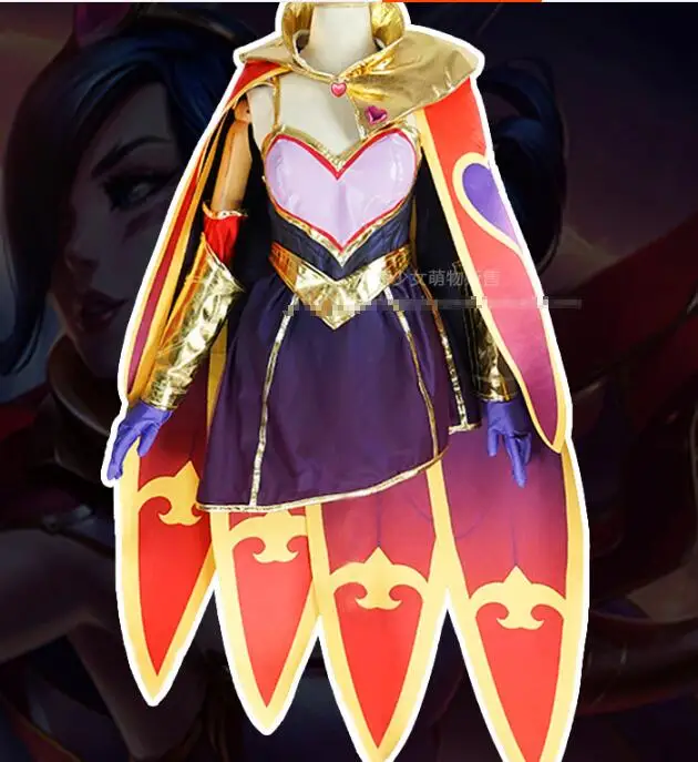 Valentine's Day Sweetheart Xayah & Charmer Rakan Cosplay Costumes image 2