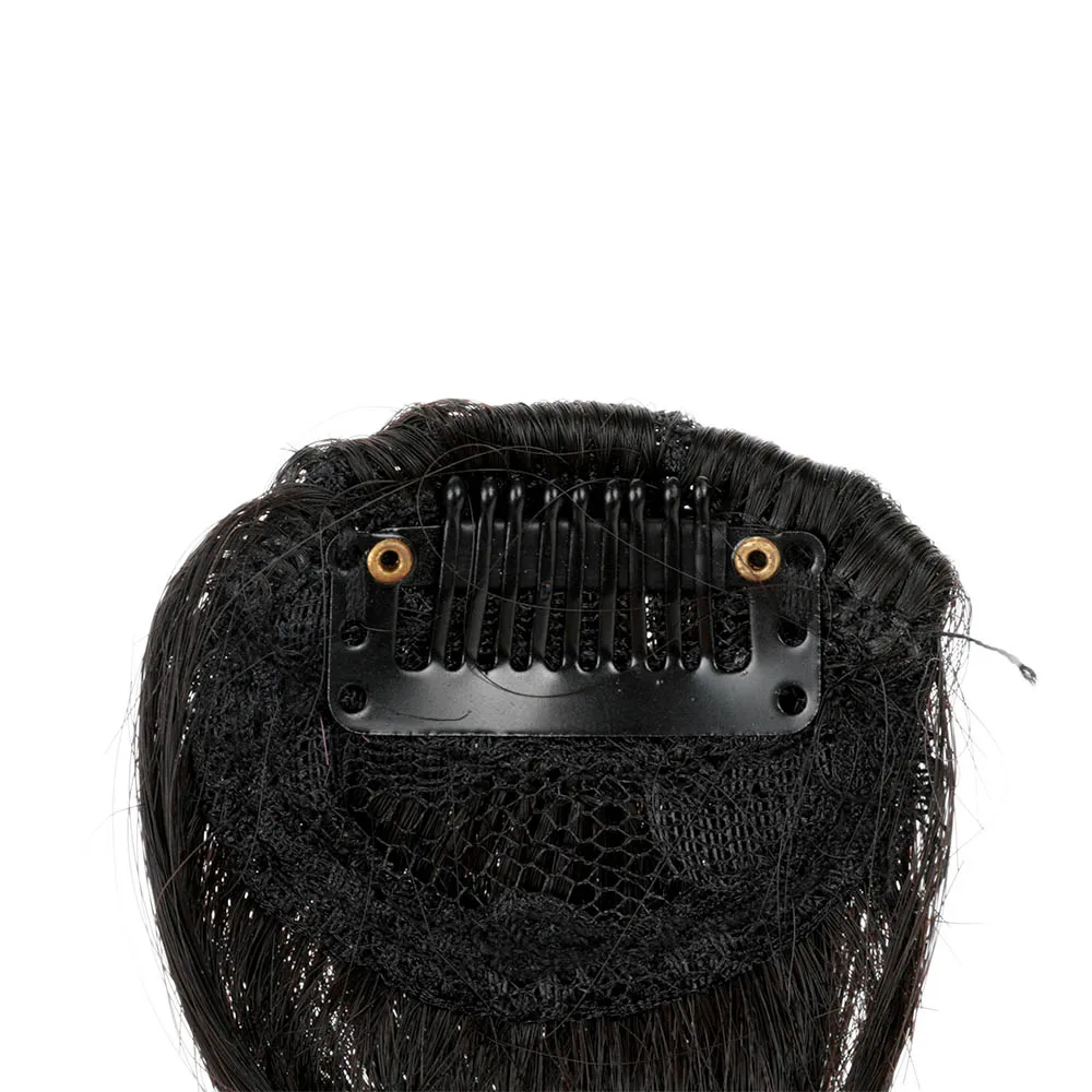 Женский Искусственный парик длиной 22 см красивые девушки на заколке спереди