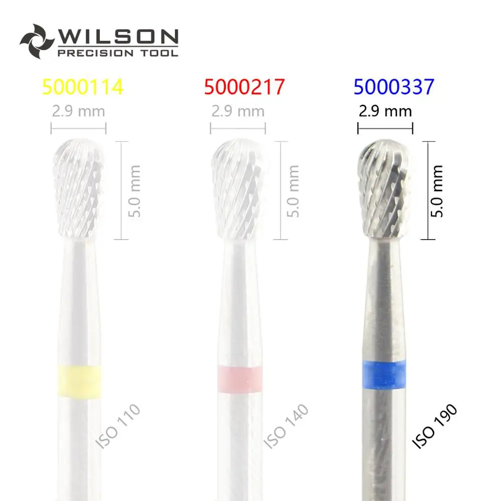 Грушевидная форма ISO 237 029-поперечная резка-HP WILSON вольфрамовый Карбид