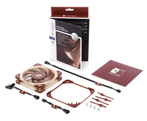 Noctua NF A12x25 ULN 120x120x25 мм 3p pwm 2000 об/мин 12 см 120 чехол для ПК кулер охлаждения процессора