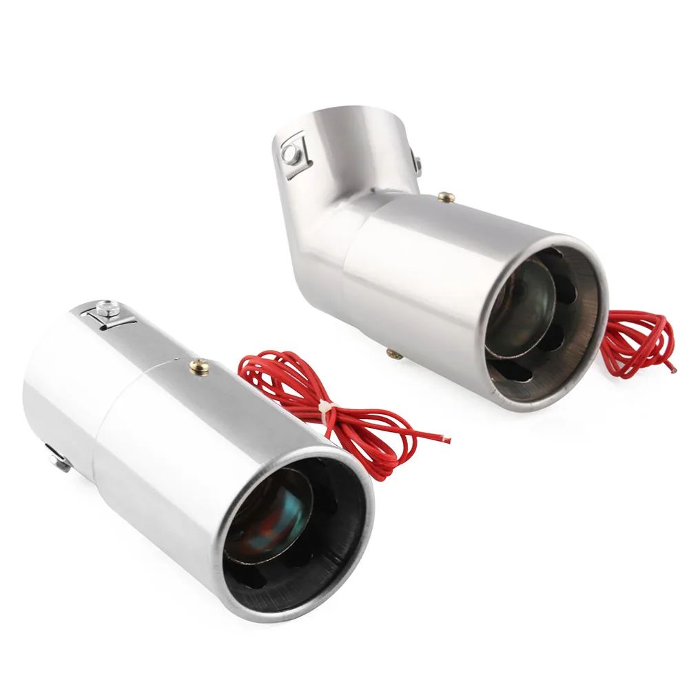 1 шт. Универсальный 70 мм Автомобильный эллиптический изгиб/прямой Spitfire пламенный