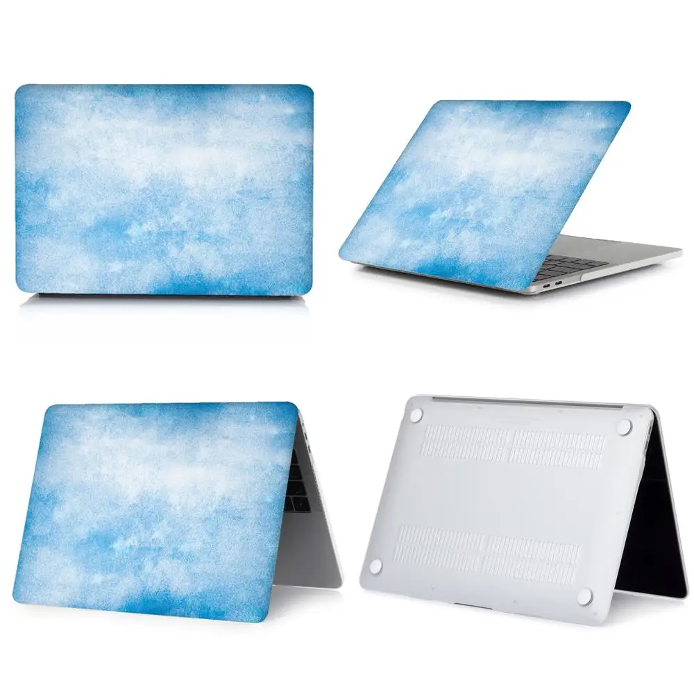 Чехол для ноутбука Macbook Air 13 Pro Retina 11 12 15 3 сенсорная панель mac book Touch ID A1932 2018 + чехол