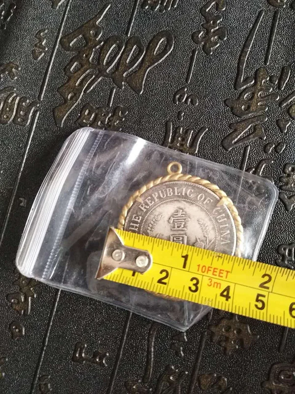 Винтажная старинная медная серебряная подвеска памятные монеты основания