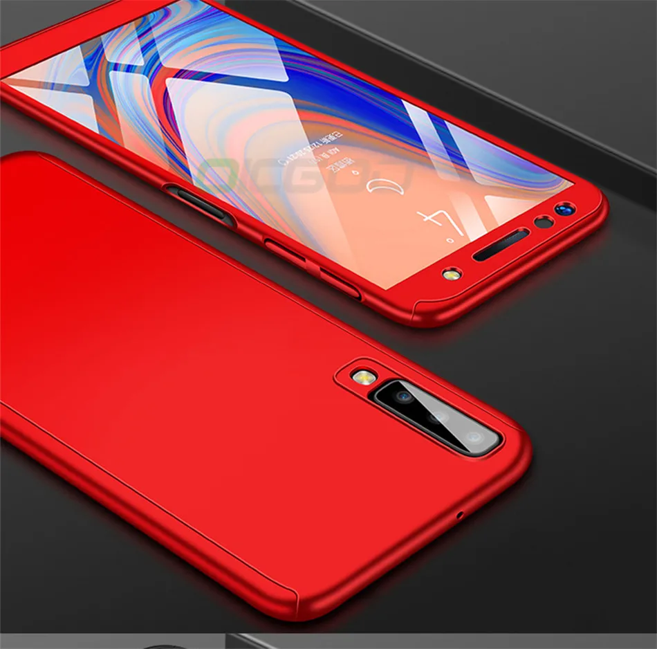 360 градусов чехол для телефона для samsung Galaxy J4 J6 A6 A8 плюс J8 A7 полное покрытие чехол s для samsung A5 A7 A3 J5 J7 чехол Coque