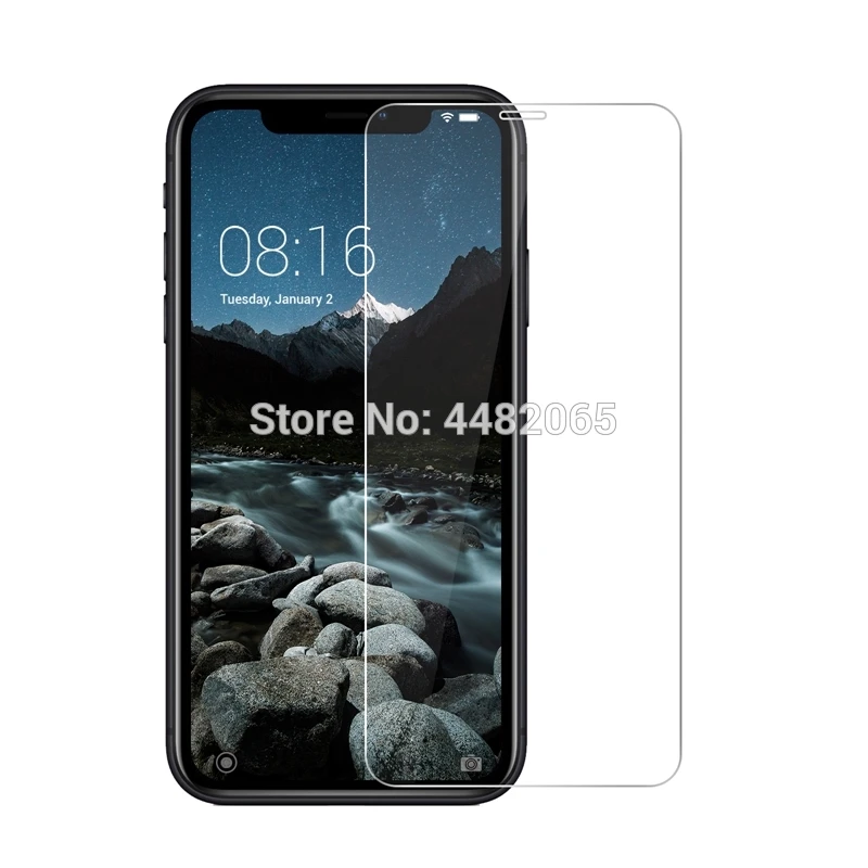 2 шт. 2.5D 0 26 мм закаленное стекло премиум класса для iPhone XR защита экрана закаленная