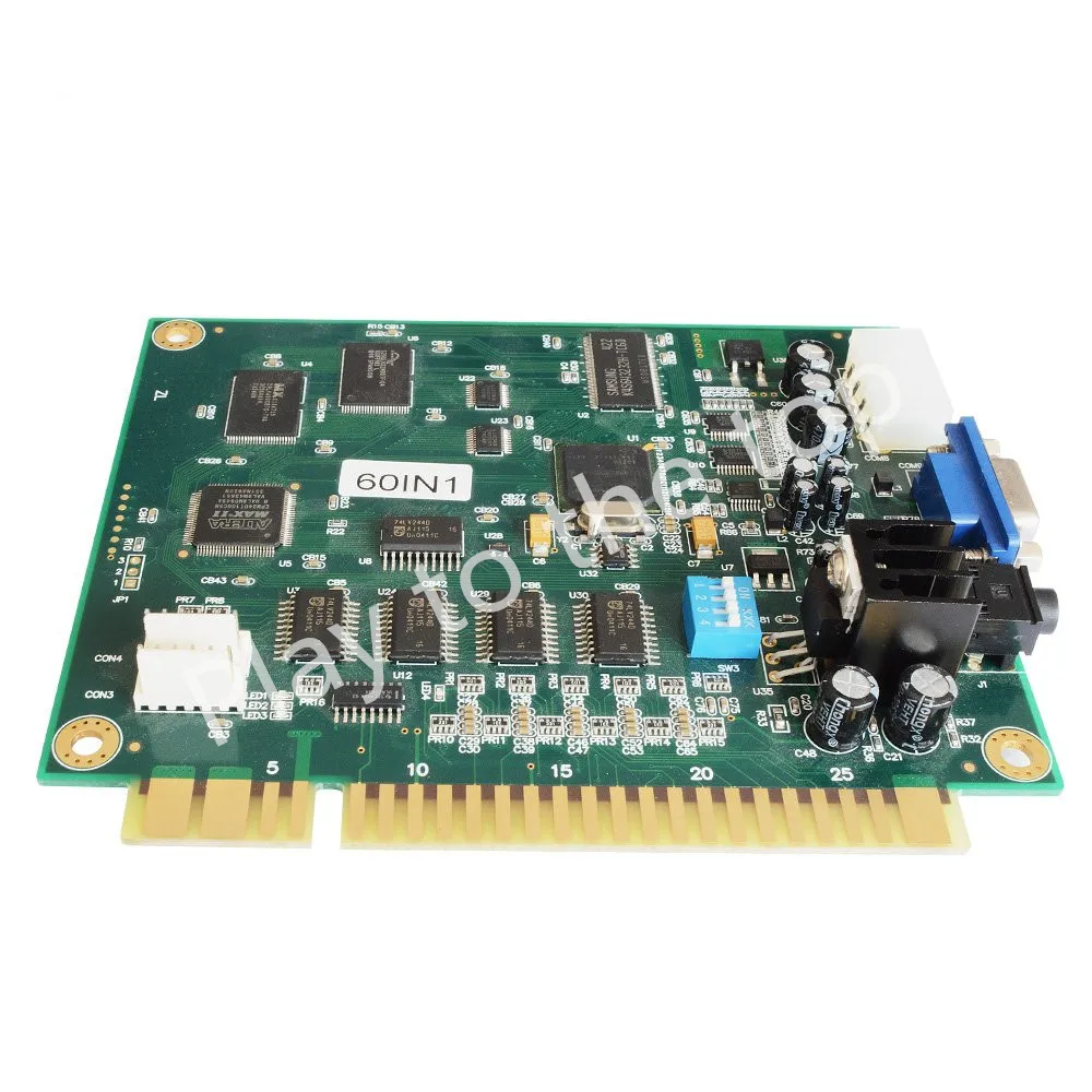 60 в 1 Классический аркадный аппарат печатная плата JAMMA разные игры Pcb для аркадных