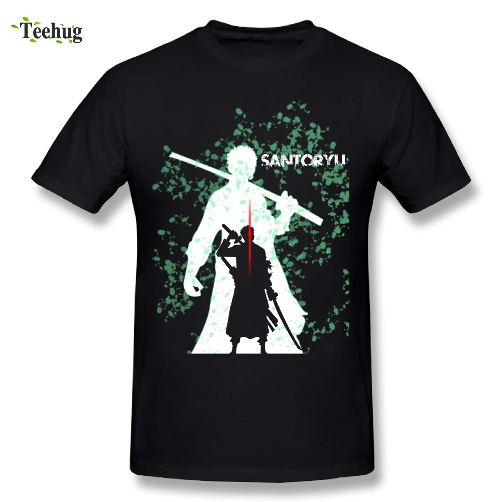 

Graphic Boy Roronoa Zoro T Shirt Hip Hop One Piece Tees Short Sleeve