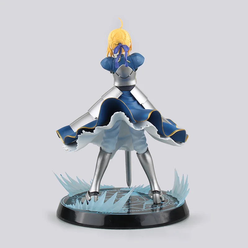 Аниме 25 см Fate/stay night Unlimited Blade Works King of Knights Saber 1/7 масштаб предварительно окрашенная
