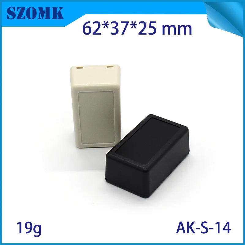 2 шт. 62*37*25 мм szomk небольшой пластмассовый корпус пластиковый проектный ящик