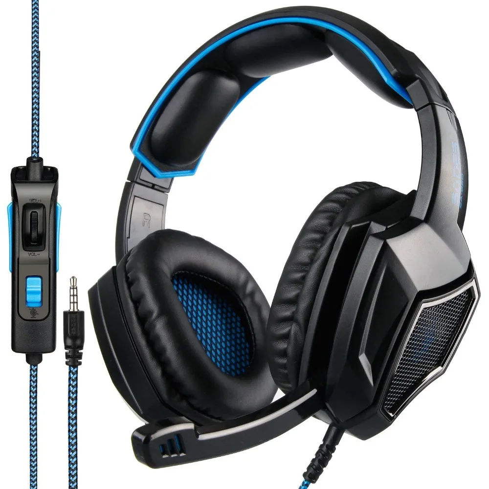 SADES SA920 плюс PS4 игровая гарнитура геймер бас наушники с микрофоном для Xbox one ПК