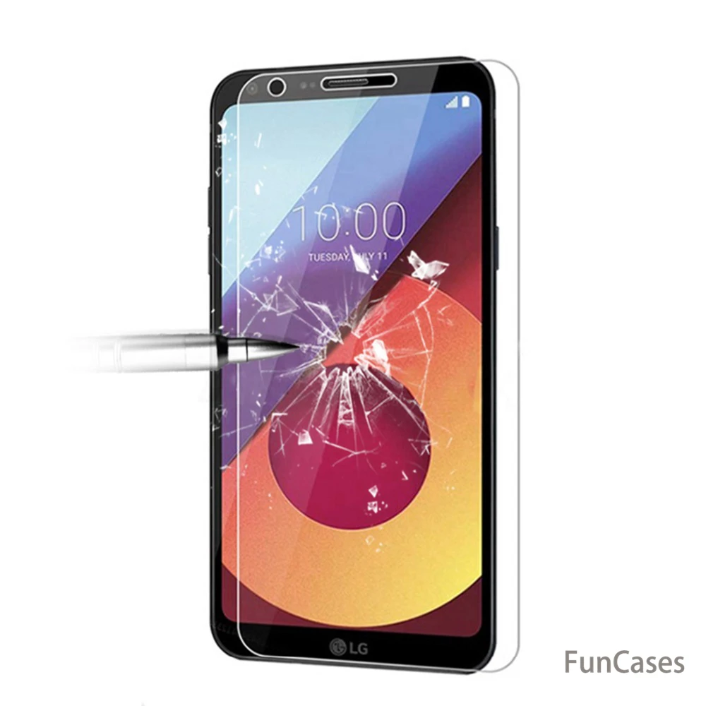 Закаленное стекло для lg Q6 защита экрана 9H взрывозащищенное 5 дюйма 2 D Защитное q6