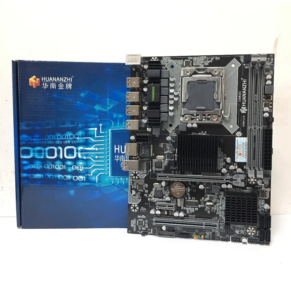 Компьютерные материнские платы HUANANZHI X58 LGA1366 DDR3 для настольных компьютеров LGA 1366
