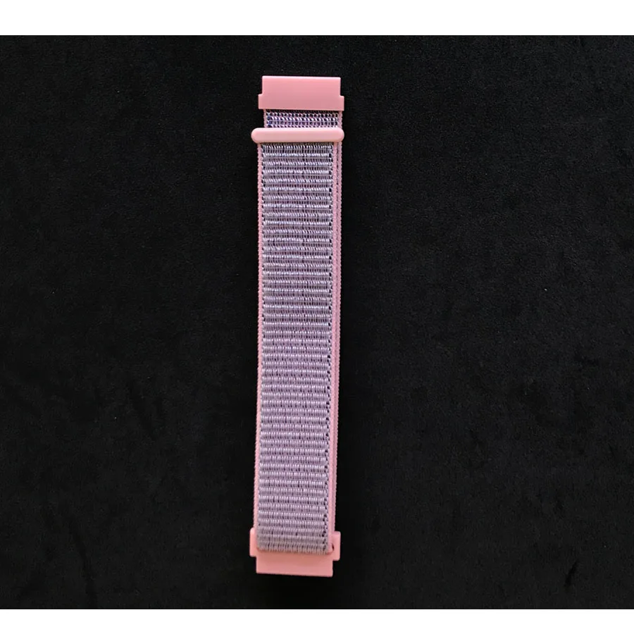 mix pink Нейлоновый ремешок для Huami Amazfit 2 ремешок Amazfit Stratos Pace 2 2s для samsung Galaxy Watch 46 мм 42 мм браслет S3 Frontier/классический - Цвет: mix pink