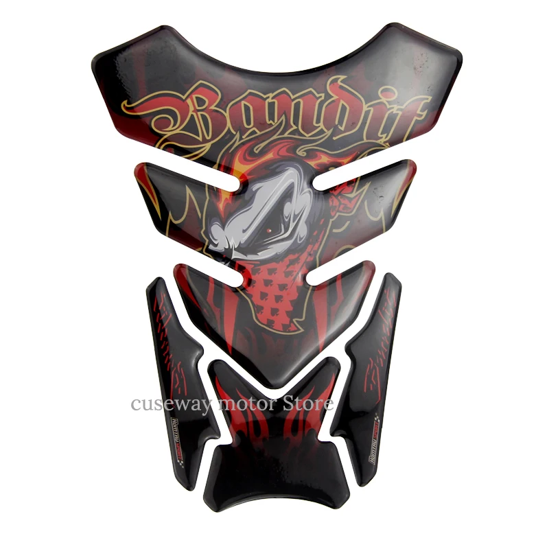 3D мотоцикл газ Feul танк Pad протектор Наклейка Bandit Tankpad чехол для Kawasaki Z750 Z800 Z900 Yamaha