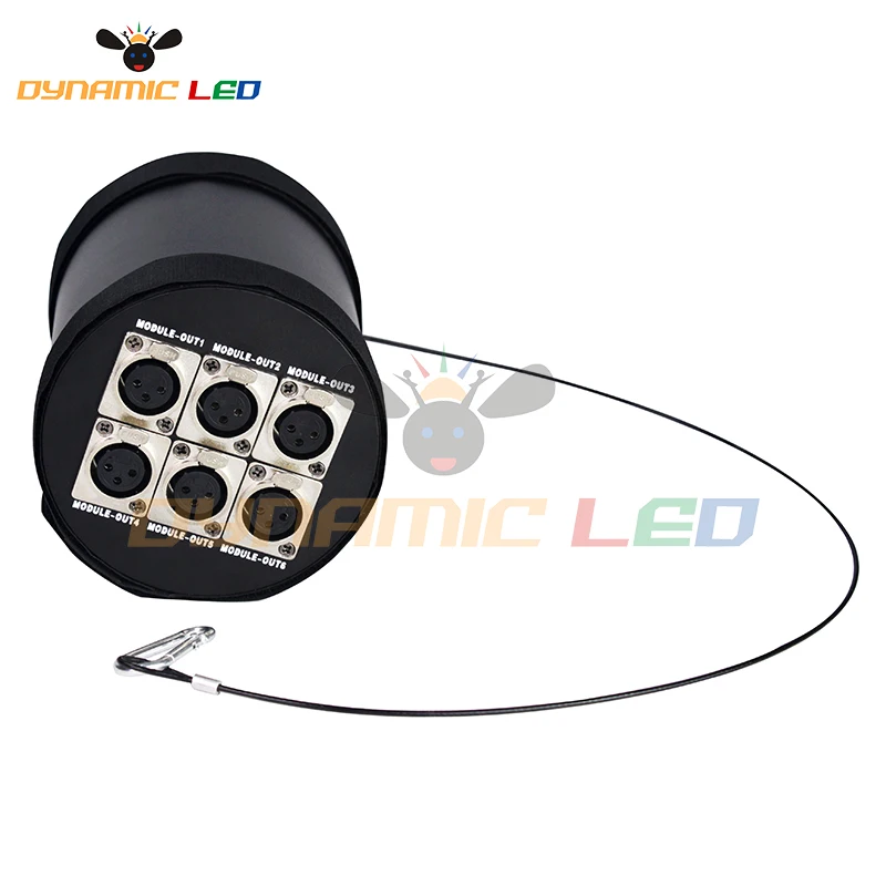 1 шт. сплиттер Dmx 6 портов 512x6 каналов | Лампы и освещение