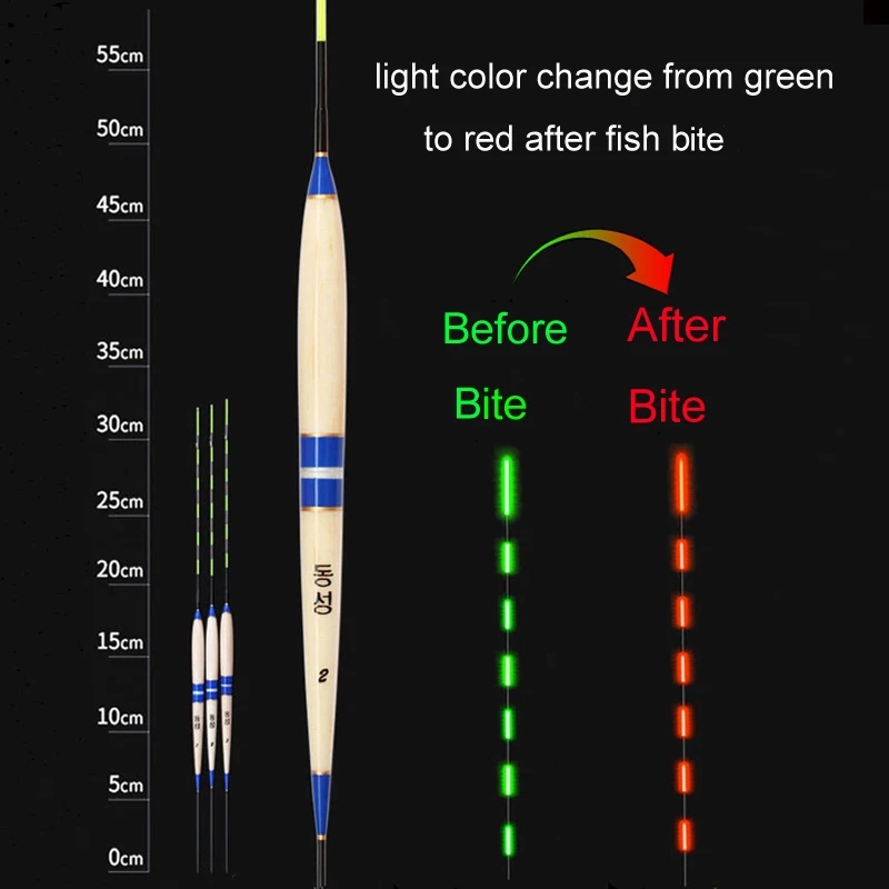 Фото Рыболовные Поплавки тяжести Сенсор светодиодный Электрический светящиеся