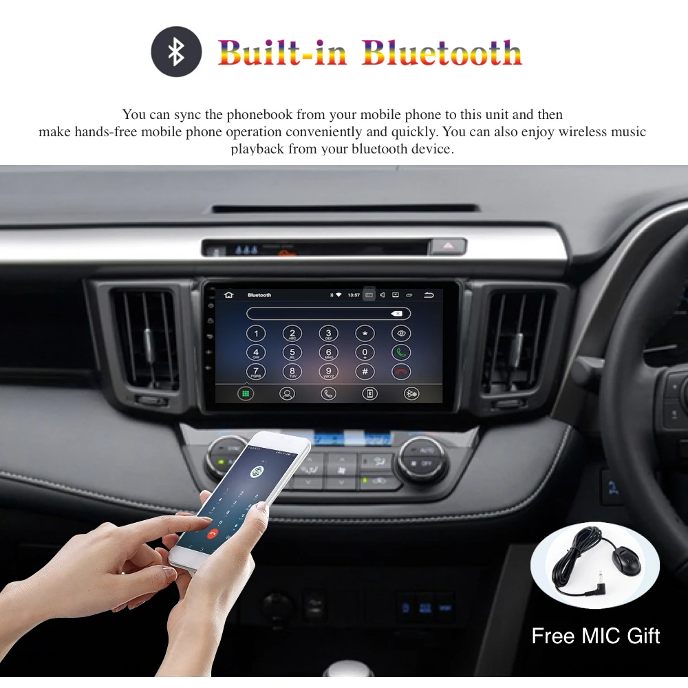Android 9,0 автомобильное радио gps Navi для Toyota RAV4 РАДИО 2013- правый/левый руль RHD PX6 DSP HDMI 4 Гб+ 64 Гб RDS wifi USB