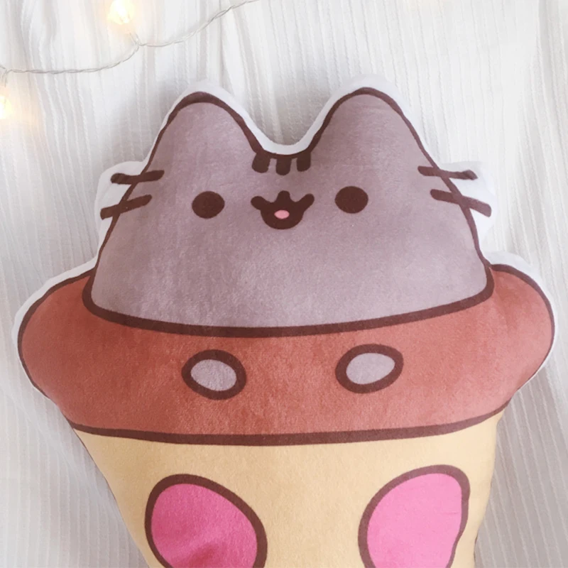 Мультяшная игрушка для пиццы, кошки, мороженого, кошки, подушка, детская игрушка, Детские сопроводительные куклы, комфортные куклы, подарки на праздник