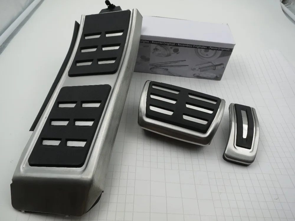 Аксессуары для AUDI S4 RS4 A5 S5 RS5 8T A6 4G S6 (C7) Q5 A7 S7 SQ5 8R AT 2009|brake pedal|brake pedal coverbrake pads cover |