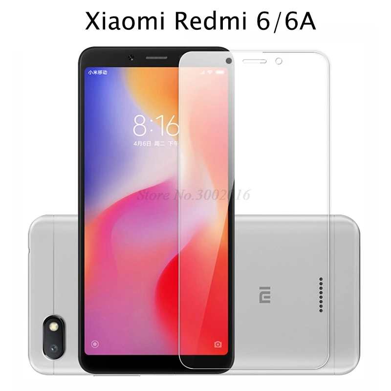 Закаленное стекло для Xiaomi Redmi 6A / 6 Pro 2 шт.|Защитные стёкла и плёнки телефонов| |
