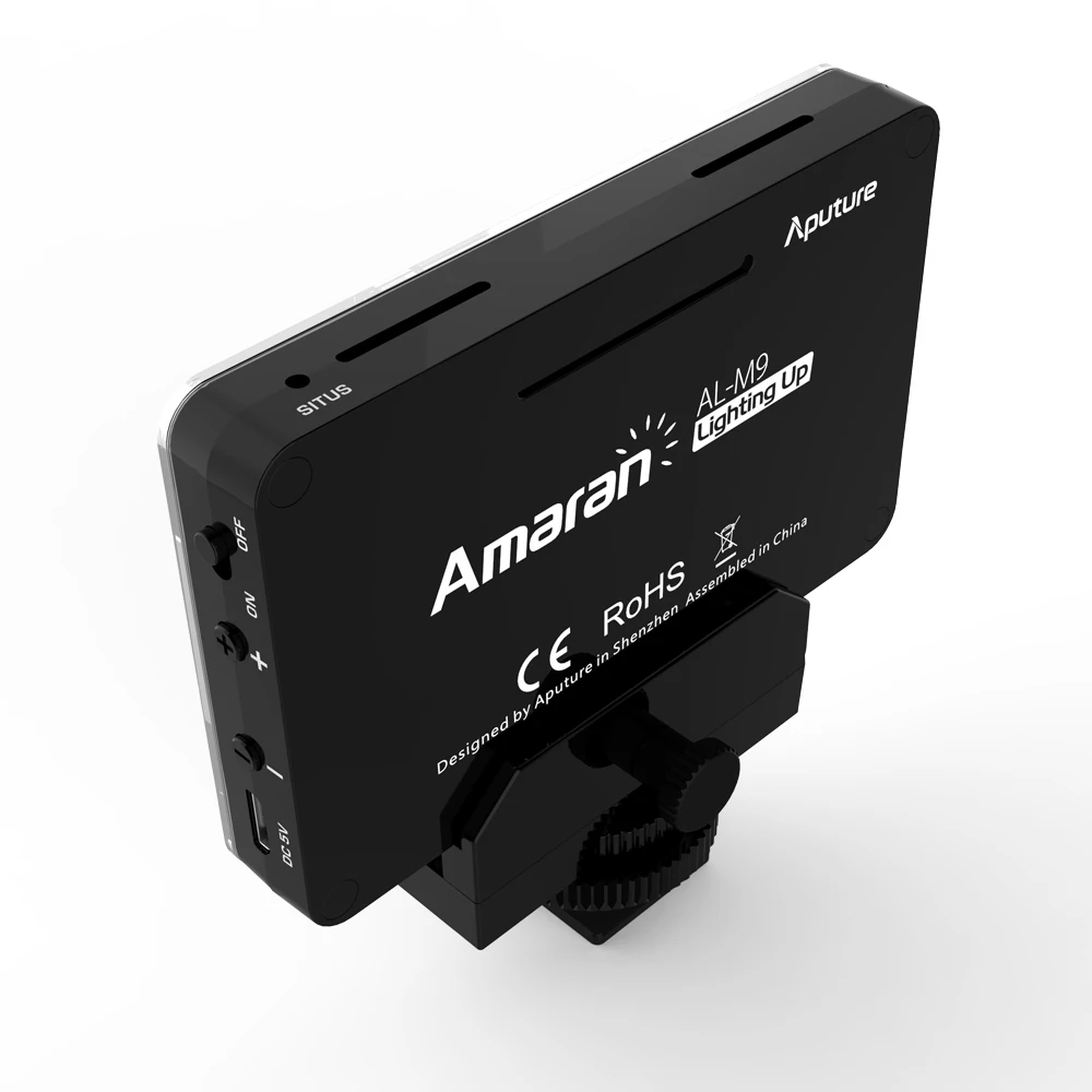 Aputure 3 шт./компл. AL M9 светодиодный видео свет pockable TLCI/CRI 95 + on camera заполняющий 9 шт. smd