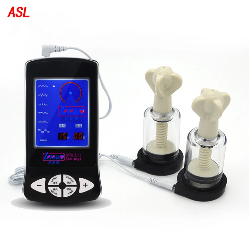 Медицинский тематический Электрический шок соска присоска зажим грудь клитор