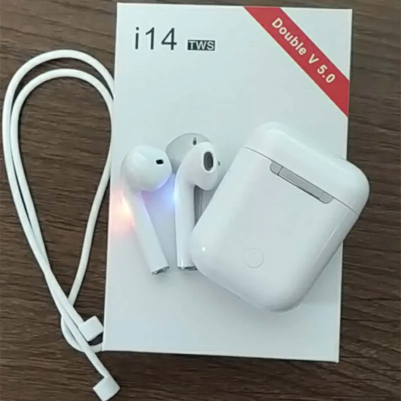 Новый 2019 Оригинал лучшее качество touch i14 TWS 1:1 мини беспроводной 5 0 Bluetooth бас ухо