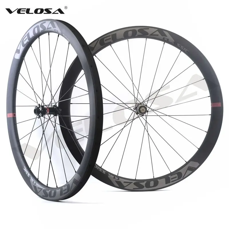 Велосипедный диск Velosa бескамерный с 6 болтами/Центральной блокировкой 45 мм без