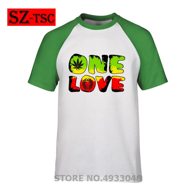 Мужская футболка в стиле хип хоп с надписью Bob Marley One Love|Мужские футболки| |