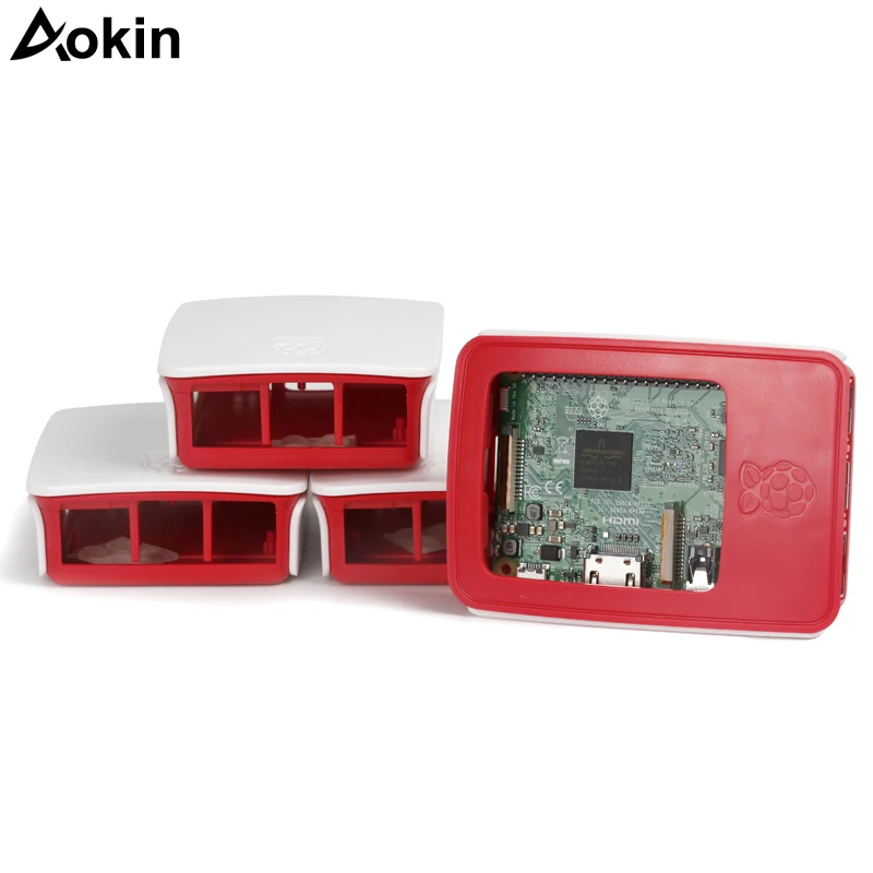 Чехол Raspberry Pi официальный корпус ABS pi 2/3 коробки от основания Pi|Аксессуары для