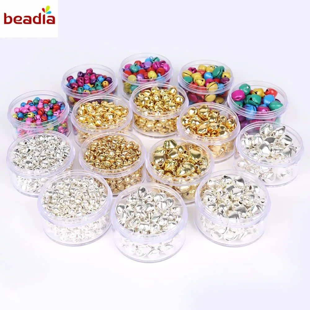 Железная металлическая подвеска с колокольчиком Размер 6/8/10/12/14 мм 50-300 цвет: