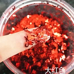 Red 10 г/упак. Алфавит блестки практичные для украшения для одежды ушное кольцо DIY ручной работы ПЭТ блестками ломтики Декор Аксессуары - Цвет: Red