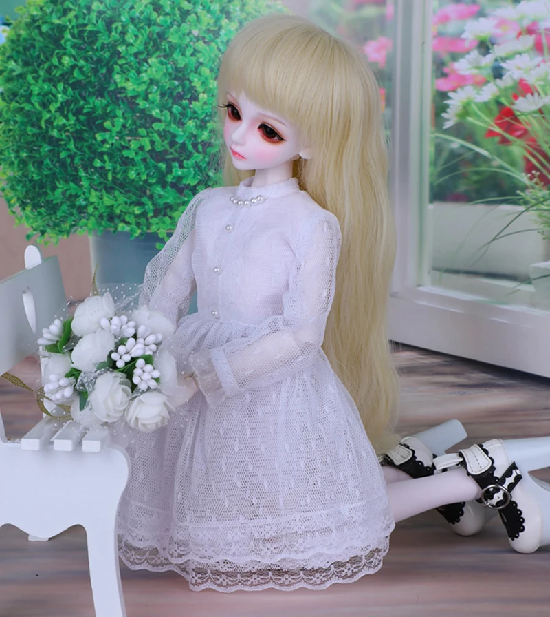 Полный набор 1/4 BJD кукла / SD модные Стиль Bory шарнир Смола Кукла для маленьких