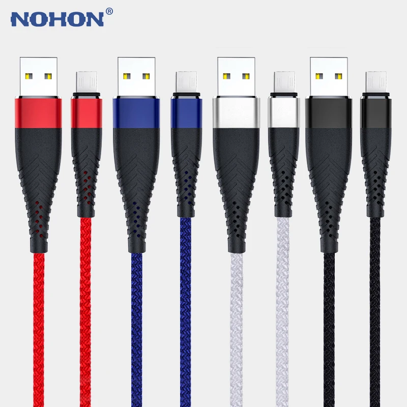 Зарядный кабель Micro USB для передачи данных 20 см 1 м 2 3 зарядный Xiaomi Redmi 4A 4X Note 5 Samsung