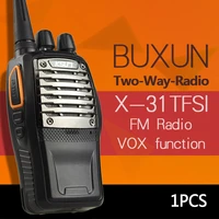 1 pcs ksun x 31tfsi walkie talkie vox function 5w handheld pofung uhf 400 470mhz 16ch two way portable cb radio