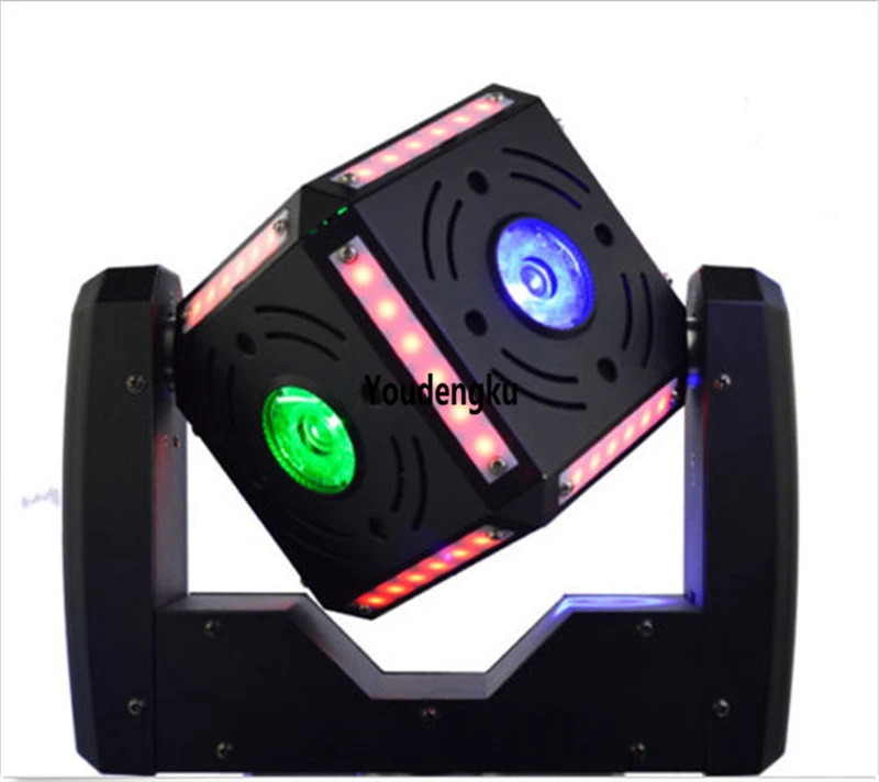 2 шт. светодиодный светильник с подвижной головкой мини Шарпи движущийся s led 6x12 Вт