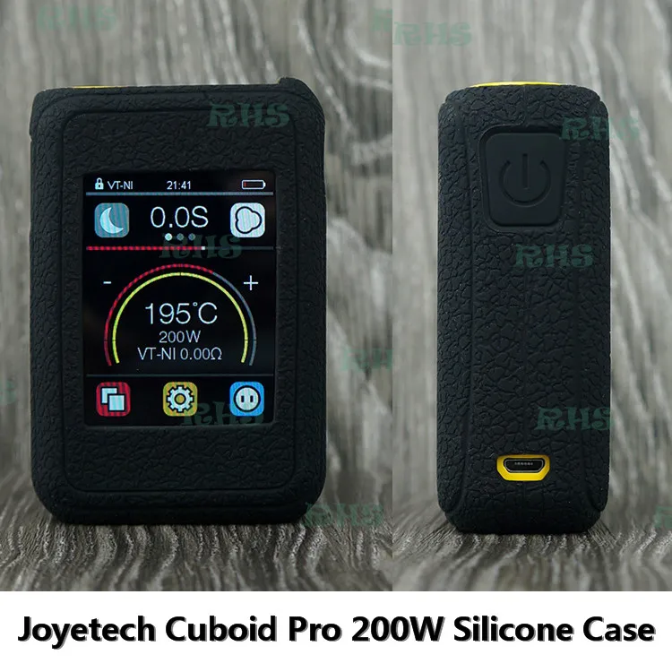2017 горячий новый продукт 13 цветов силиконовый чехол для 200 Вт Joyetech Cuboid Pro с 2 4